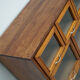 Vintage oak haberdashery cabinet / display cabinet, Netherlands, 1950s