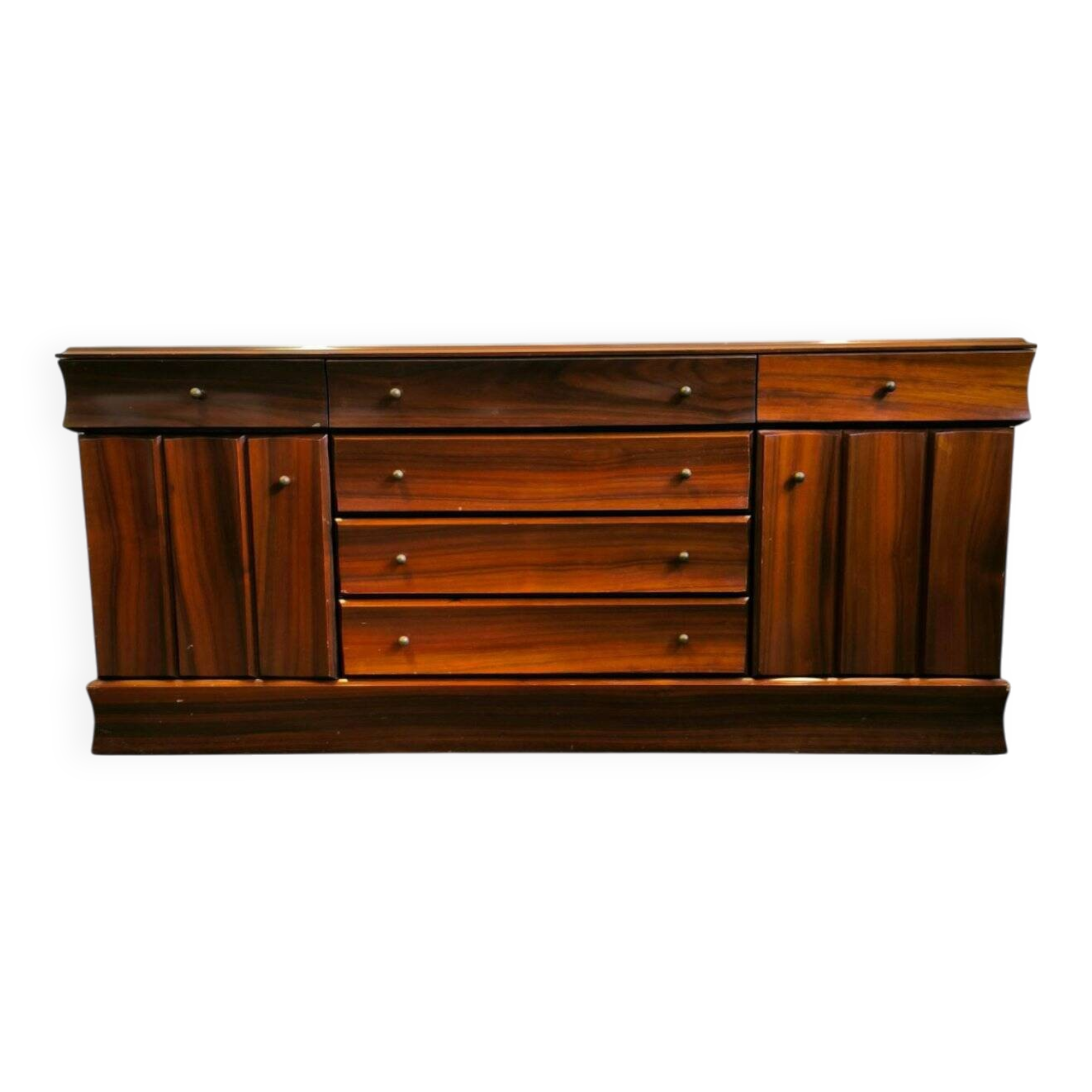 Luciano Frigerio Credenza "Tartaro" in Padouk