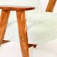 Fauteuil vintage Chierowski 366, années 1970, vert clair