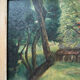 Oil painting, woods, signed Bertin 1932, framed
