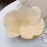 Homemade pottery salad bowl salad shape