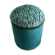 Pouf vintage coffre de rangement