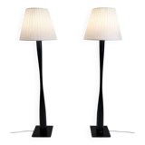 Paire de grands lampadaires Casamilano – Design italien contemporain