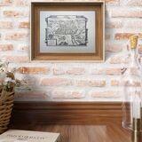 Printed in 1970, Angers, capital of Anjou.