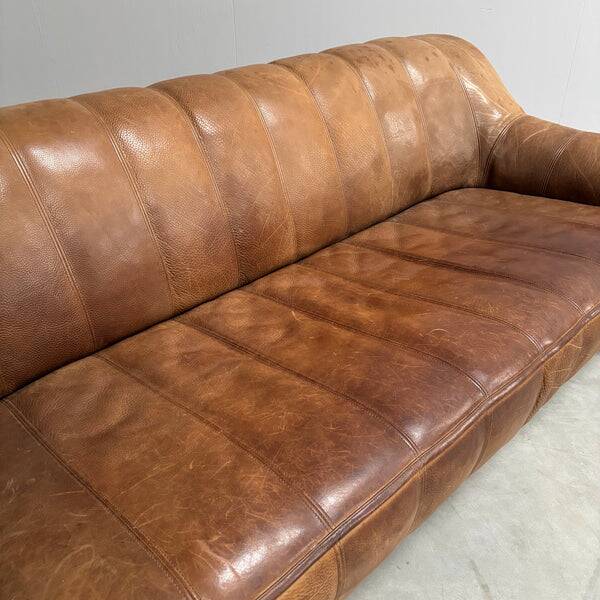 Vintage De Sede DS44 3 seat sofa, 1970s