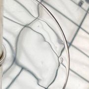 Spherical chrome and glass planetary floor lamp from the mid-century German space age by Doria Leuchten, 1960s.