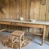 Ancienne grande table de ferme