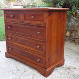 Pine chest of drawers