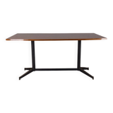 Vintage wooden table from the 1960s designed by Carlo Ratti for Lissoni.