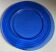 Assiette en verre bleu Klein
