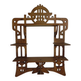 Art Nouveau wall shelf, 1920s