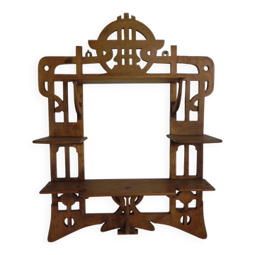 Étagère murale Art Nouveau, années 1920