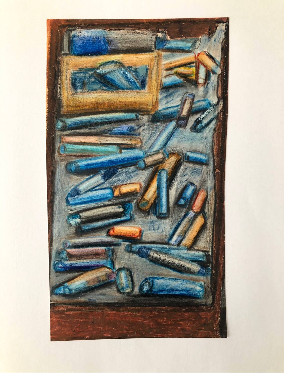 Pastel illustration