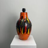 Ceramic table lamp by Scheurich from West Germany 1960