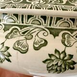 Vintage ironstone tureen and dish - Trèfle de Badonvillier model