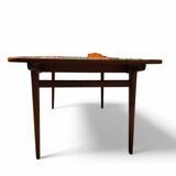 Scandinavian extendable teak table 1960s