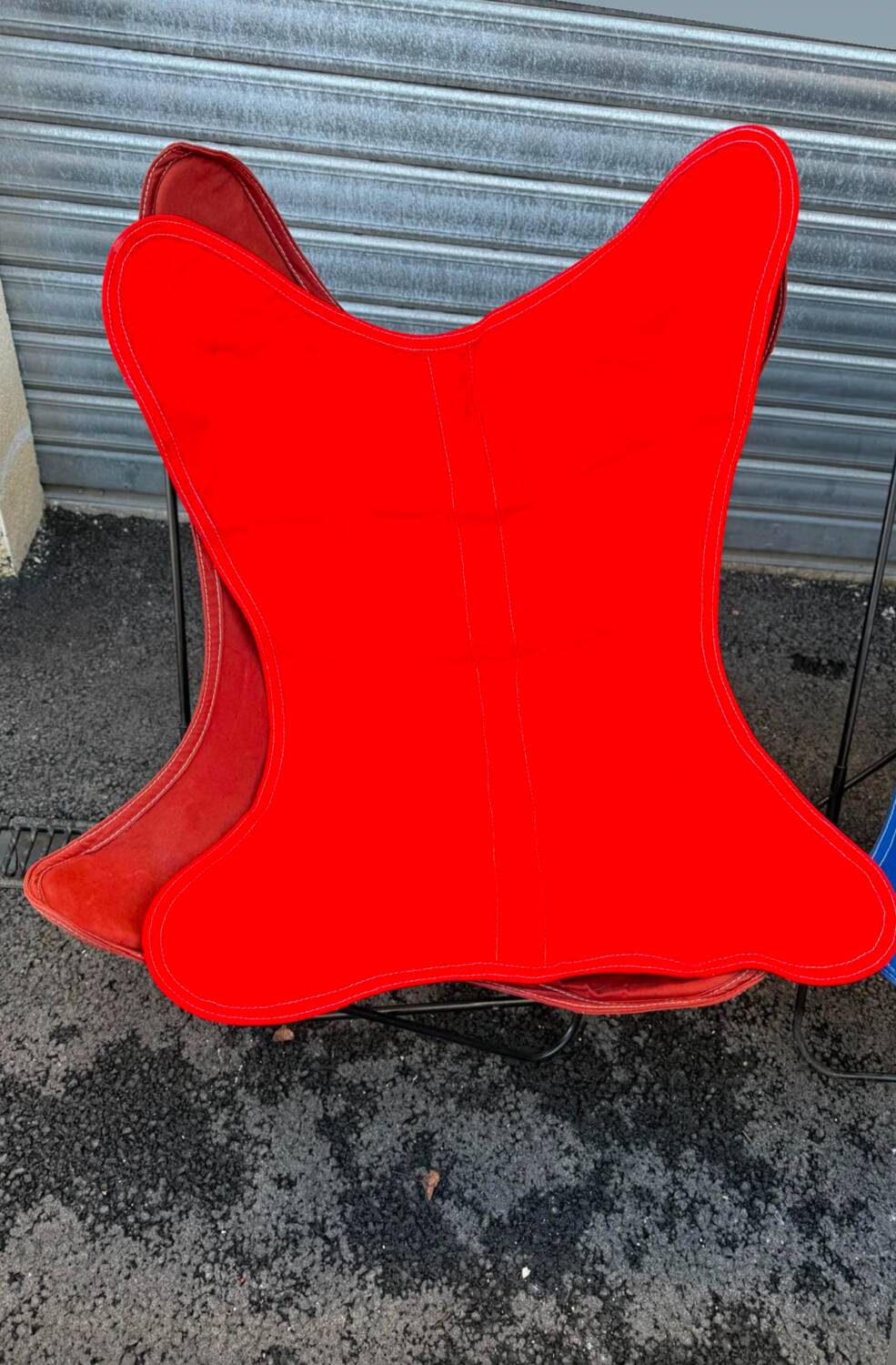 Vintage Butterfly BKF canvas and metal butterfly chair. 50s/60s