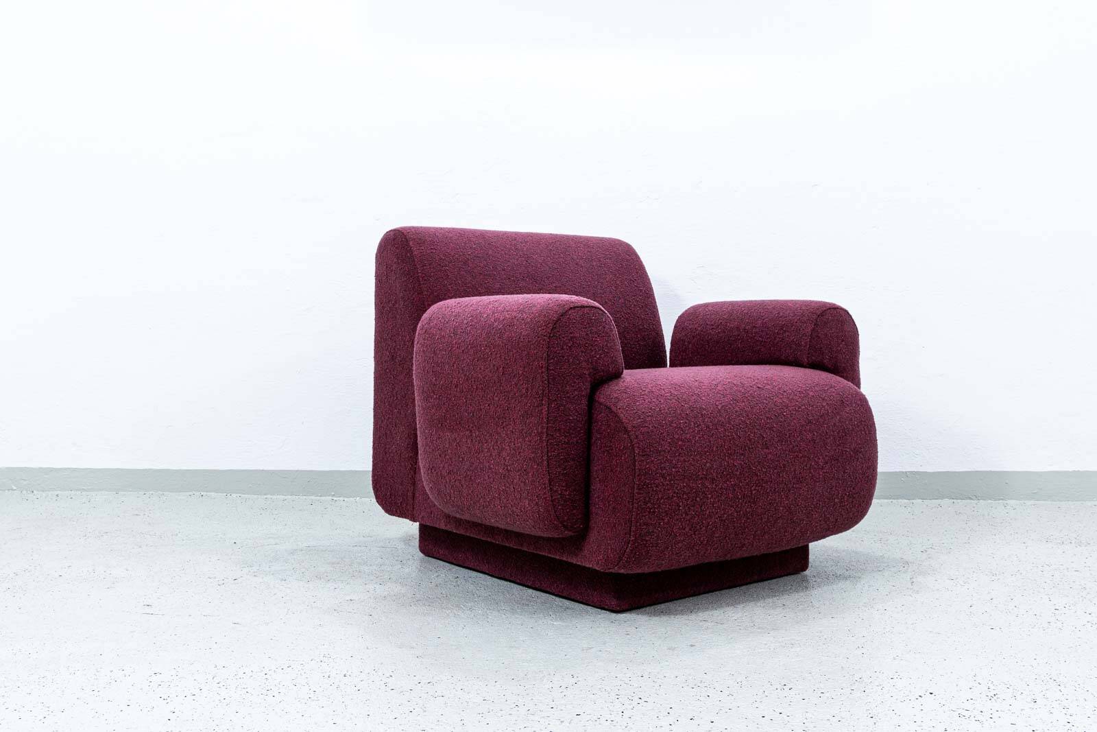 Vintage Lounge Chair By Eberhard Geißler, Oelsa, Germany, 1970’s