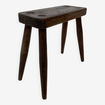 Petite table wabi sabi années 1950 design minimaliste brutaliste