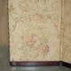 Large screen by George Smith in hardwood and floral fabric.