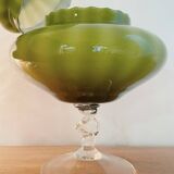 Empoli glass bonbonnière 60s-70s