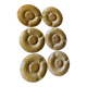 6 assiettes artichauds de Gien