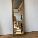 Old foot mirror gilded