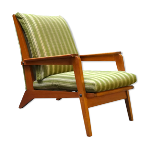 Fauteuil en teck du début des