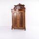 Cabinet – Mahogany – Antique – Carvings – Doors & Shelves – 1880s