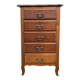 Commode semainier, bois massif, vintage, années 60