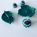 Vallauris "chestnuts" set