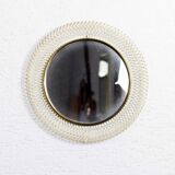 Round metal mirror 1950