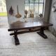 Table de monastère XXL en chêne, 19ème s.