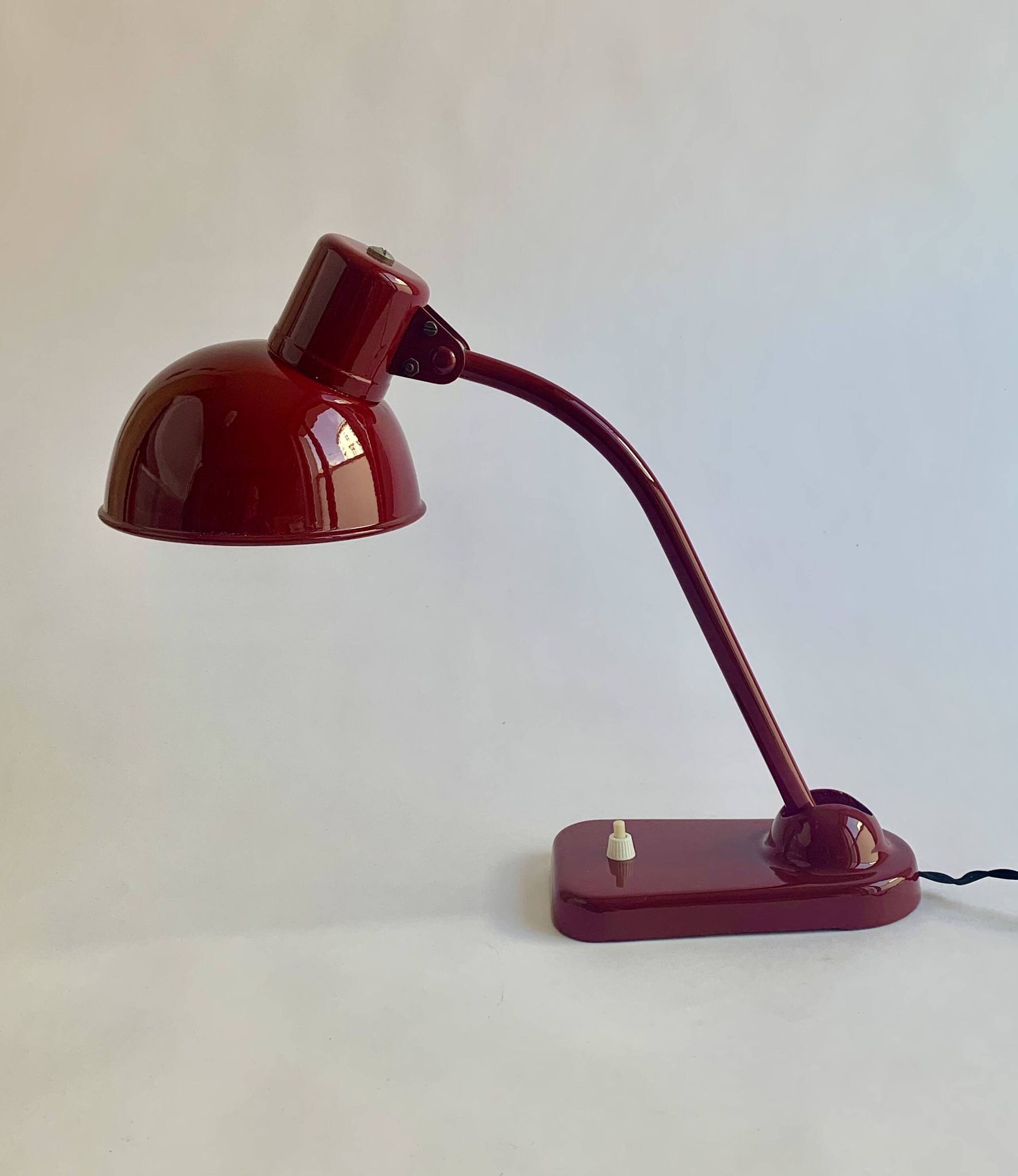 Lampe de bureau Bauhaus, Allemagne, années 1940