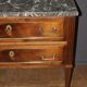 Commode Sauteuse Louis XVI en Noyer Fin XVIIIe