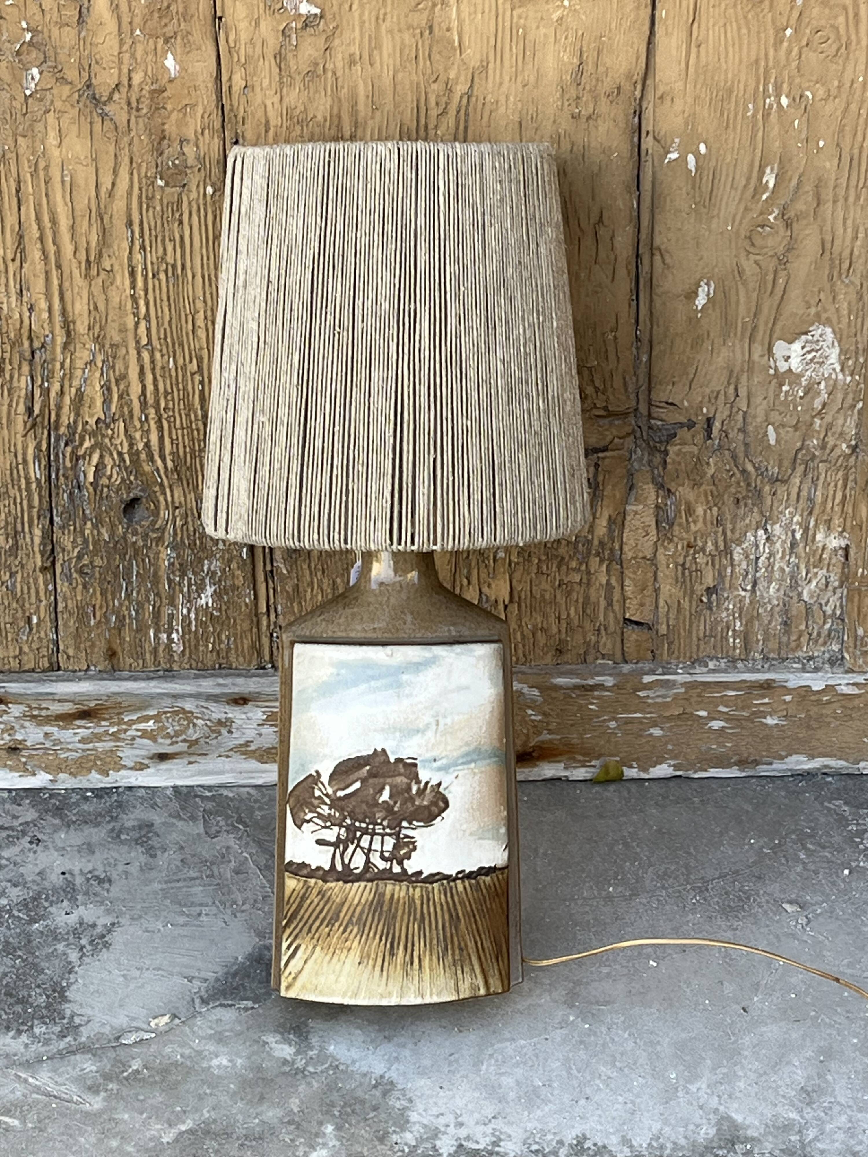 Ceramic lamp