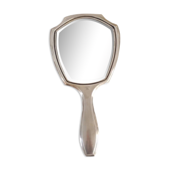 Silver hand mirror