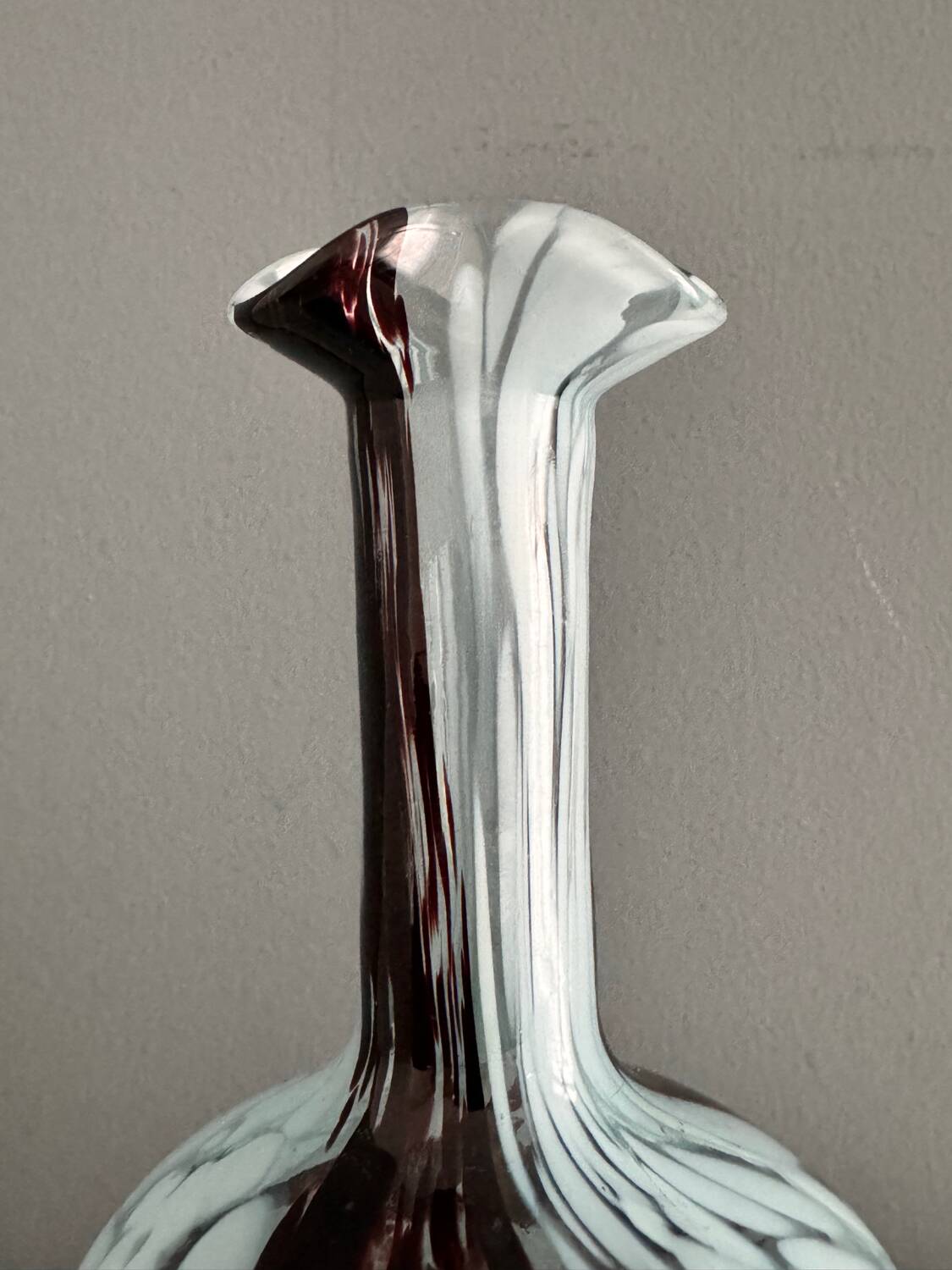 Legras vase in Clichy glass