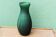 Blown glass vase, frosted satin.