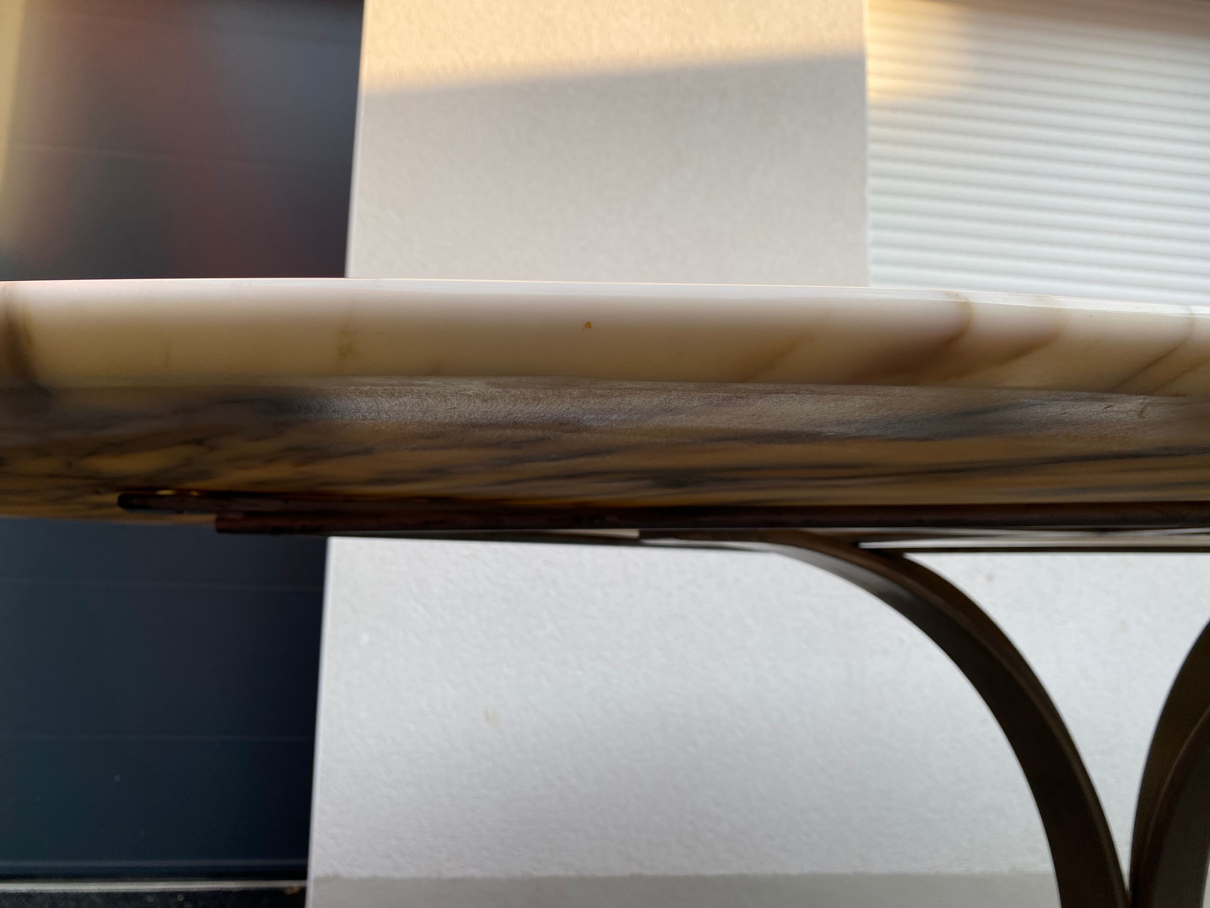 Marble meal table 60s-70s