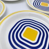 Gien Avant Garde dessert plates