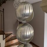 Large Henri Mathieu kinetic lamp. 1970.