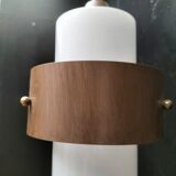 Vintage glass pendant light