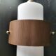 Vintage glass pendant light