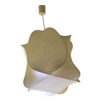 Cocoon pendant light Achille Castiglione attr., Italy 1960s