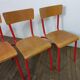 Chaises d'école