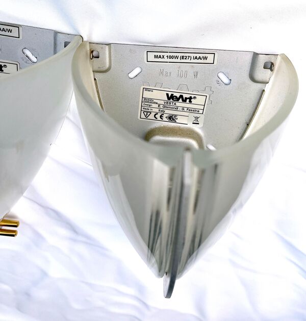 Six appliques Murano VeArt par Guismondi pour Artemide