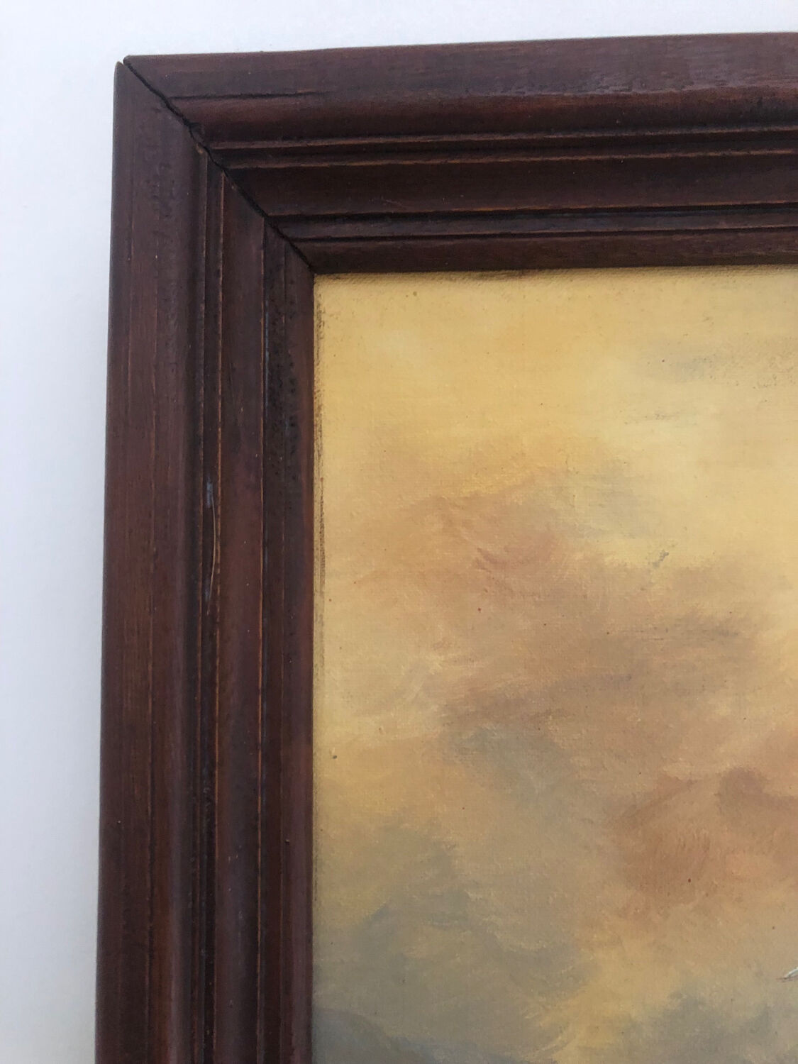 Oil on marine canvas