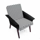 A set of retro armchairs, Czechoslovakia, 1960s