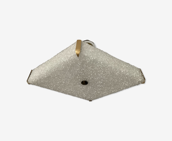 Lustre plafonnier résine perspex